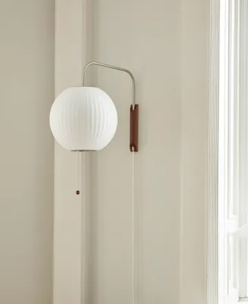 Nelson Bubble Ball wall lamp - Off white - HAY