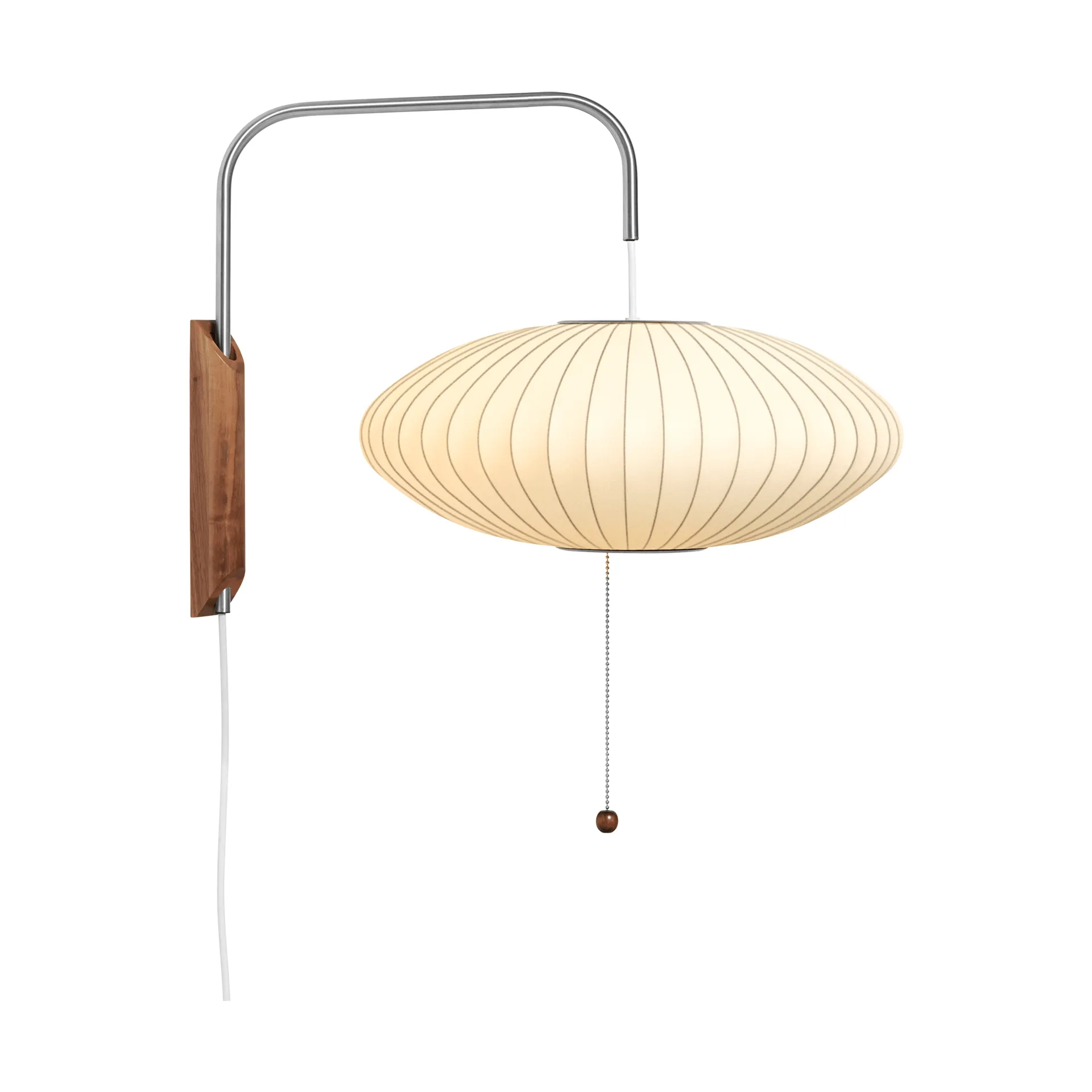 Nelson Bubble Saucer wall lamp, Off white HAY