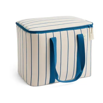 Outdoor Market cooler bag - Blue-beige - HAY