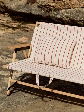 Outdoor Market cushion - Beige-red, 45x35 cm - HAY