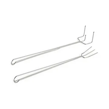 Outdoor Market grill fork - Stainless steel, 2-pack - HAY