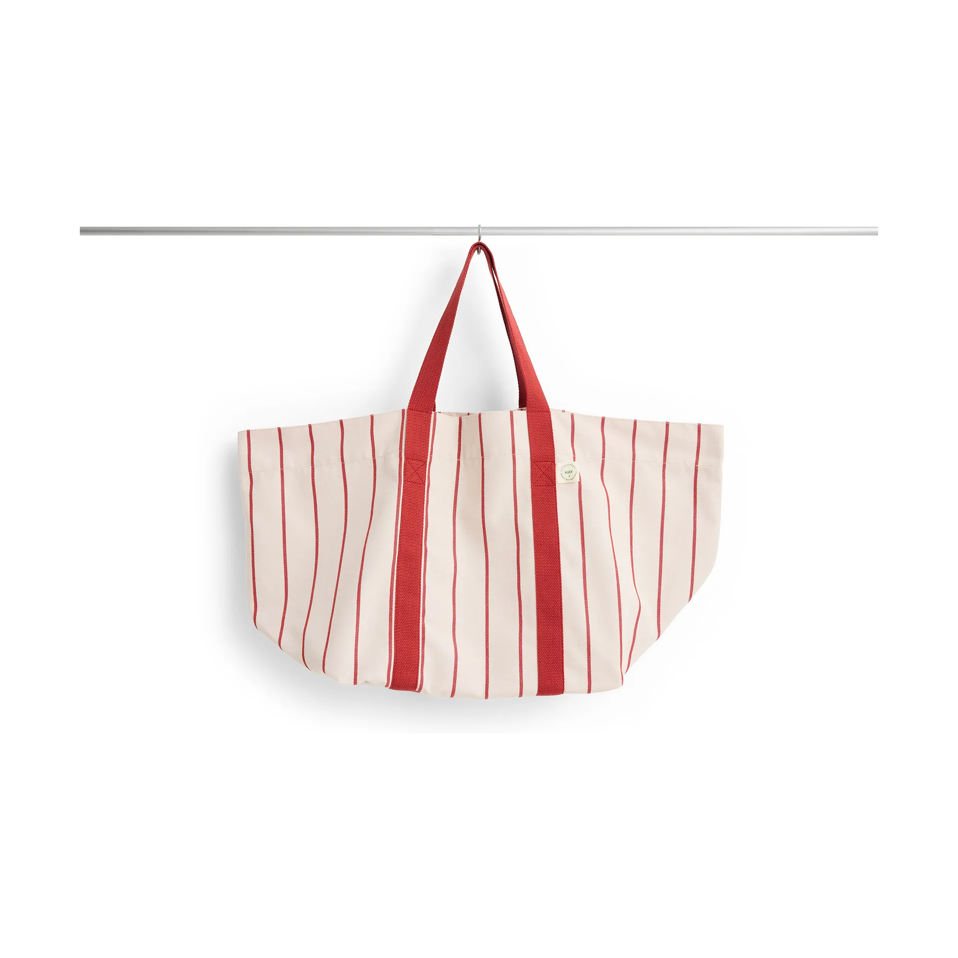 Outdoor Market picnic bag, Beige-red, medium HAY