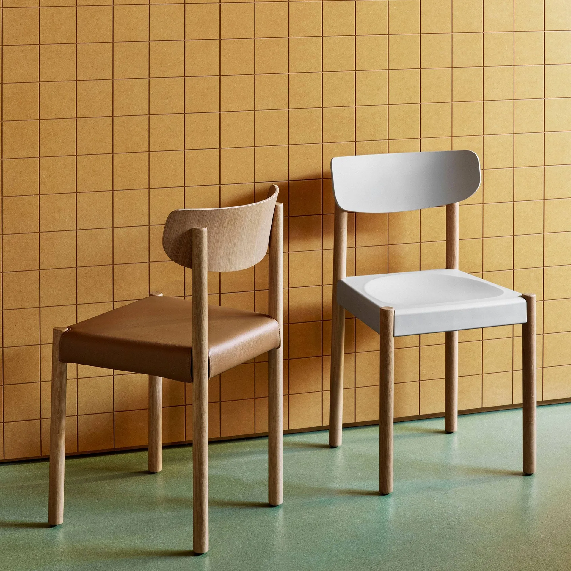 Pack Chair 10 chair, Oiled oak-chalk grey HAY