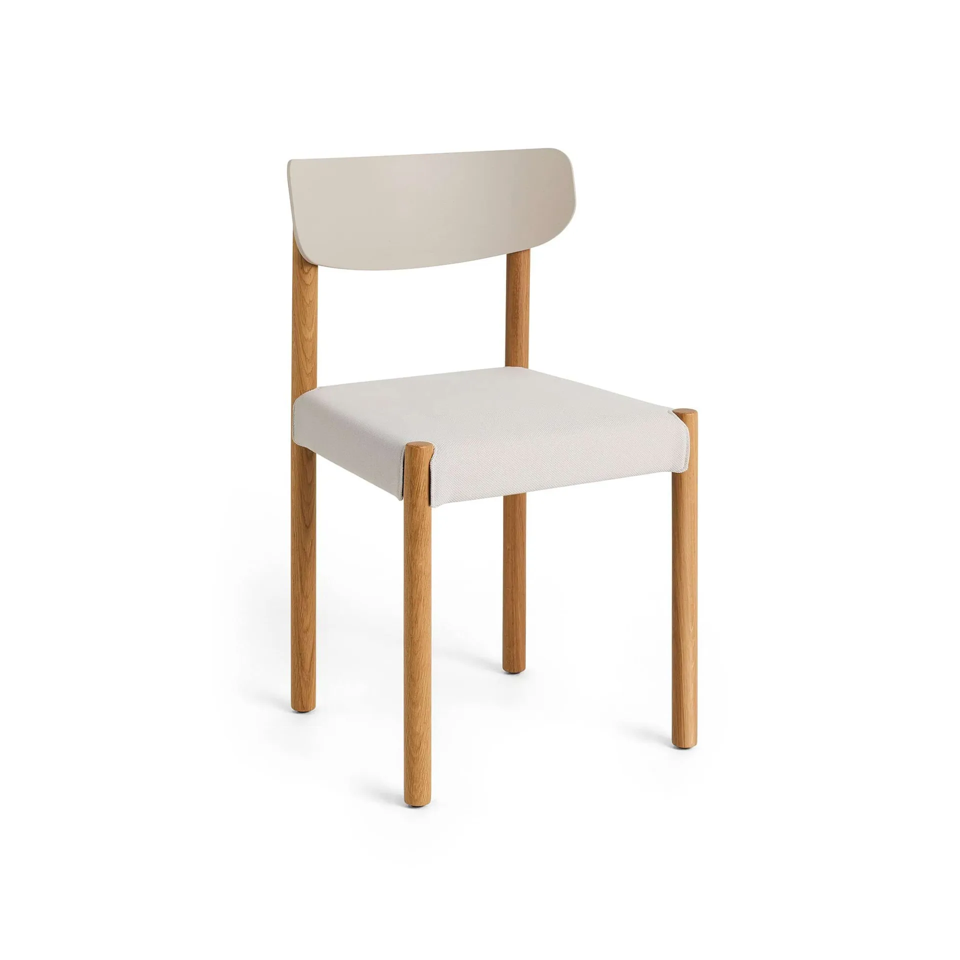 Pack Chair 11 chair, Oiled oak-chalk grey-Steelcut 220 HAY