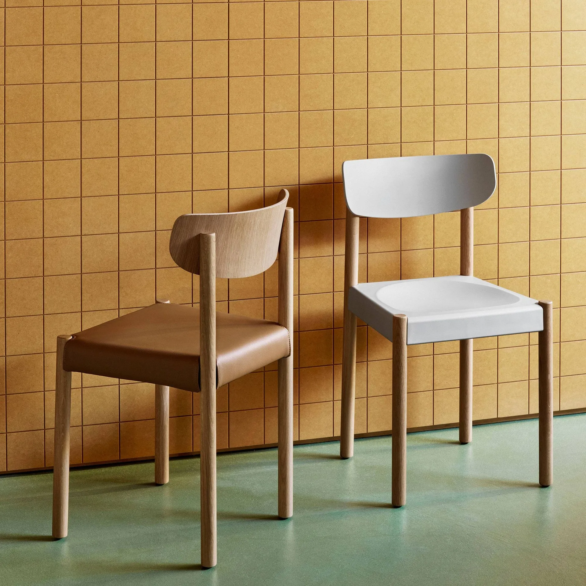 Pack Chair 11 chair, Oiled oak-hull red-Remix 346 HAY
