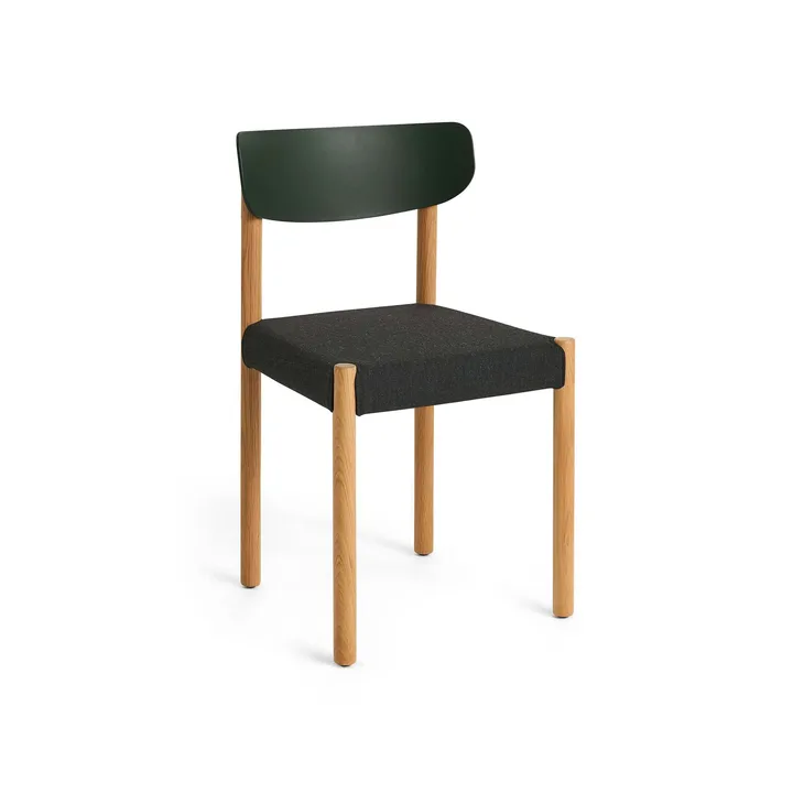 Pack Chair 11 chair - Oiled oak-palm green-Remix 973 - HAY
