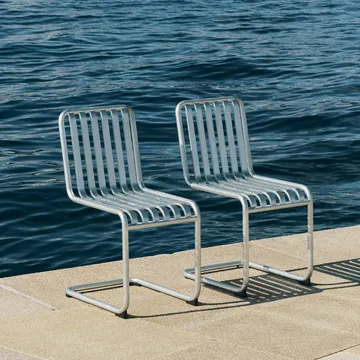 Palissade Cantilever chair - Hot galvanised steel - HAY