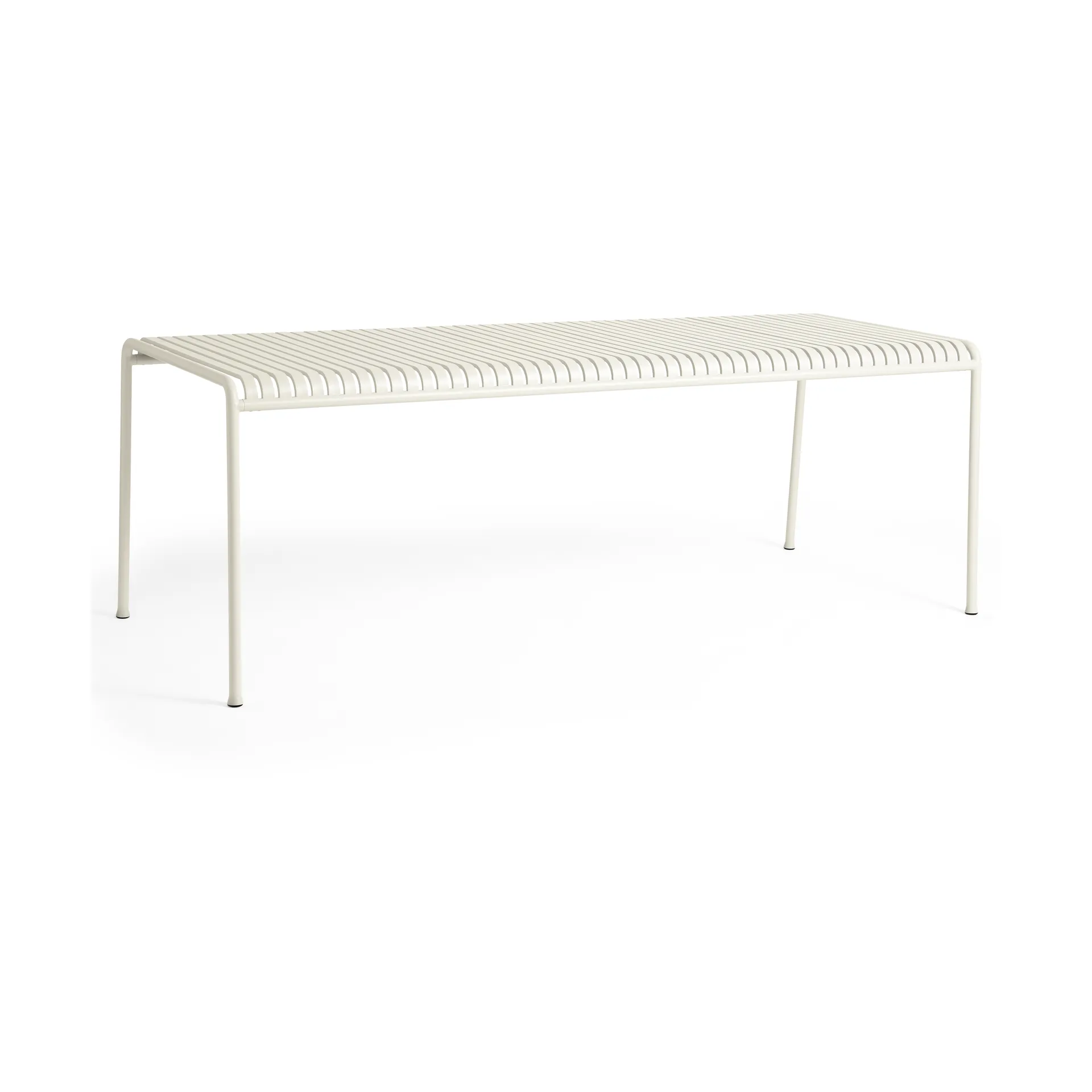Palissade dining table 220x90 cm, Cream white HAY
