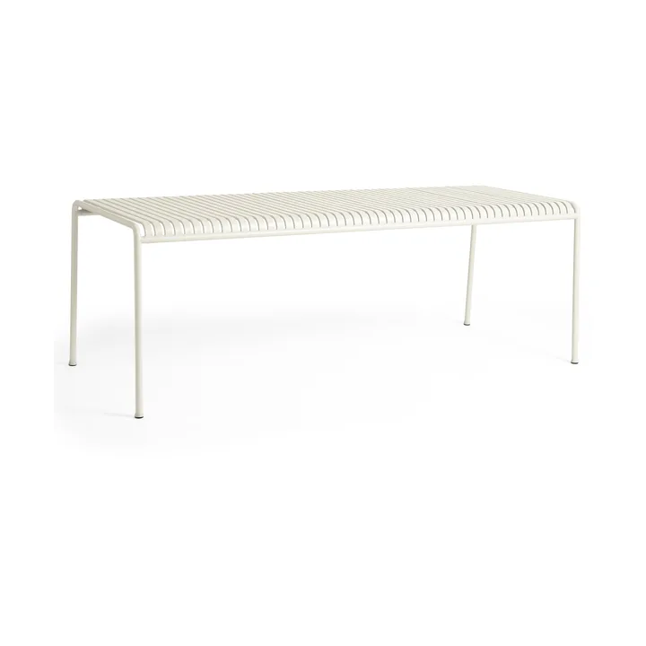 Palissade dining table 220x90 cm - Cream white - HAY
