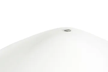 Pao Glass floor lamp - White opal glass - HAY