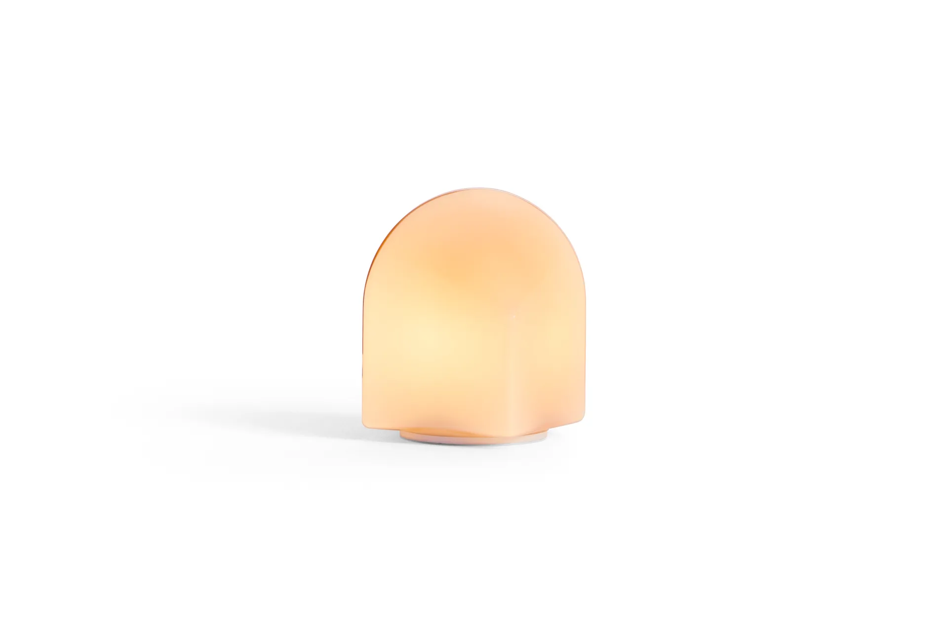 Parade Portable table lamp 16 cm, Blush pink HAY