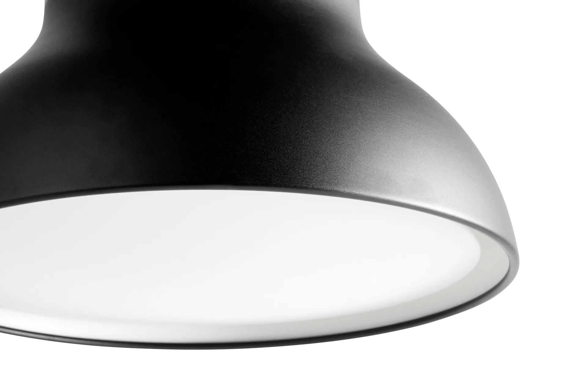 PC pendant lamp M Ø40 cm, Soft black HAY