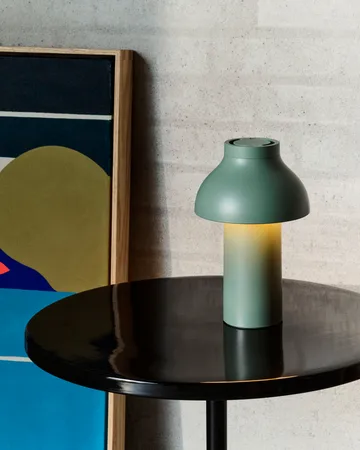 PC Portable No 2 table lamp - Fall green - HAY