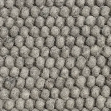 Peas wool rug 140x200 cm - Medium grey - HAY