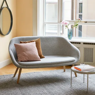 Peas wool rug 200x300 cm - Medium grey - HAY