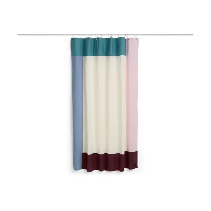 Pivot shower curtain 180x200 cm - Multi pink - HAY