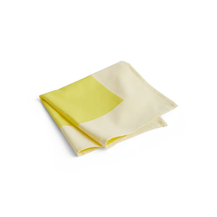 Ram fabric napkin 40x40 cm - Yellow - HAY
