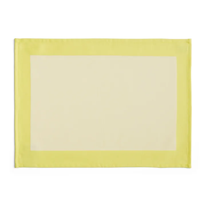 Ram placemat 31x43 cm - Yellow - HAY