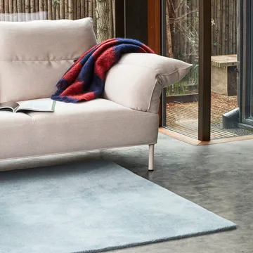 Raw No2 rug - Light grey, 170x240 cm - HAY