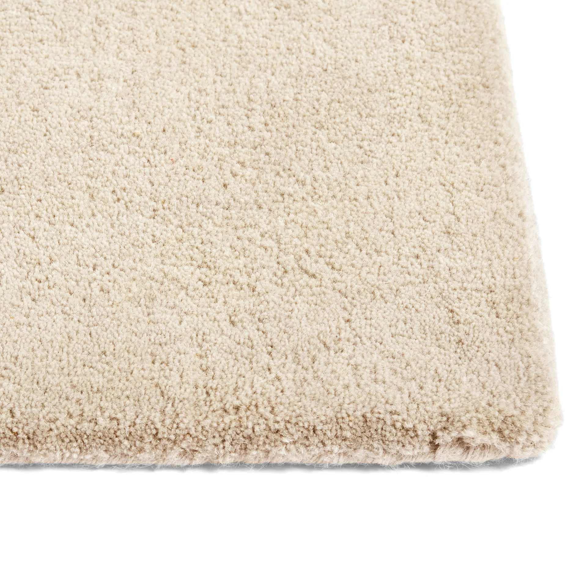 Raw wool carpet No 2 200x300 cm, Sand HAY