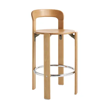 Rey bar stool low 65 cm - Golden - HAY