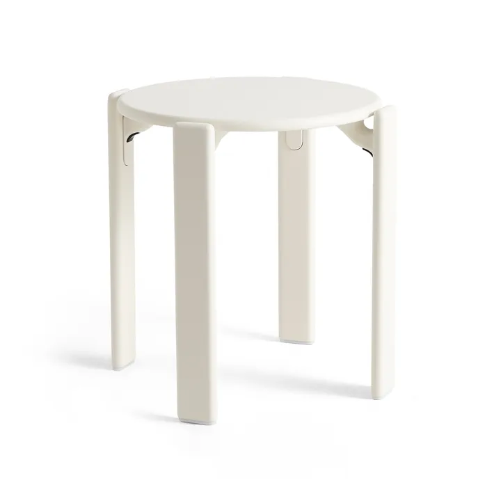 Rey stool Ø46,5x46 cm - Cream white - HAY