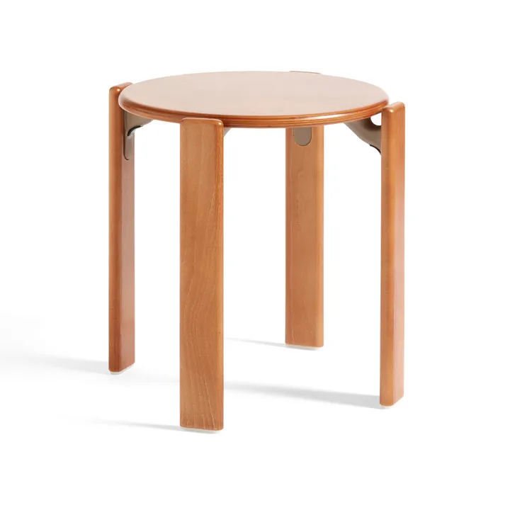 Rey stool Ø46,5x46 cm - Golden - HAY