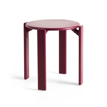 Rey stool Ø46,5x46 cm - Grape red - HAY