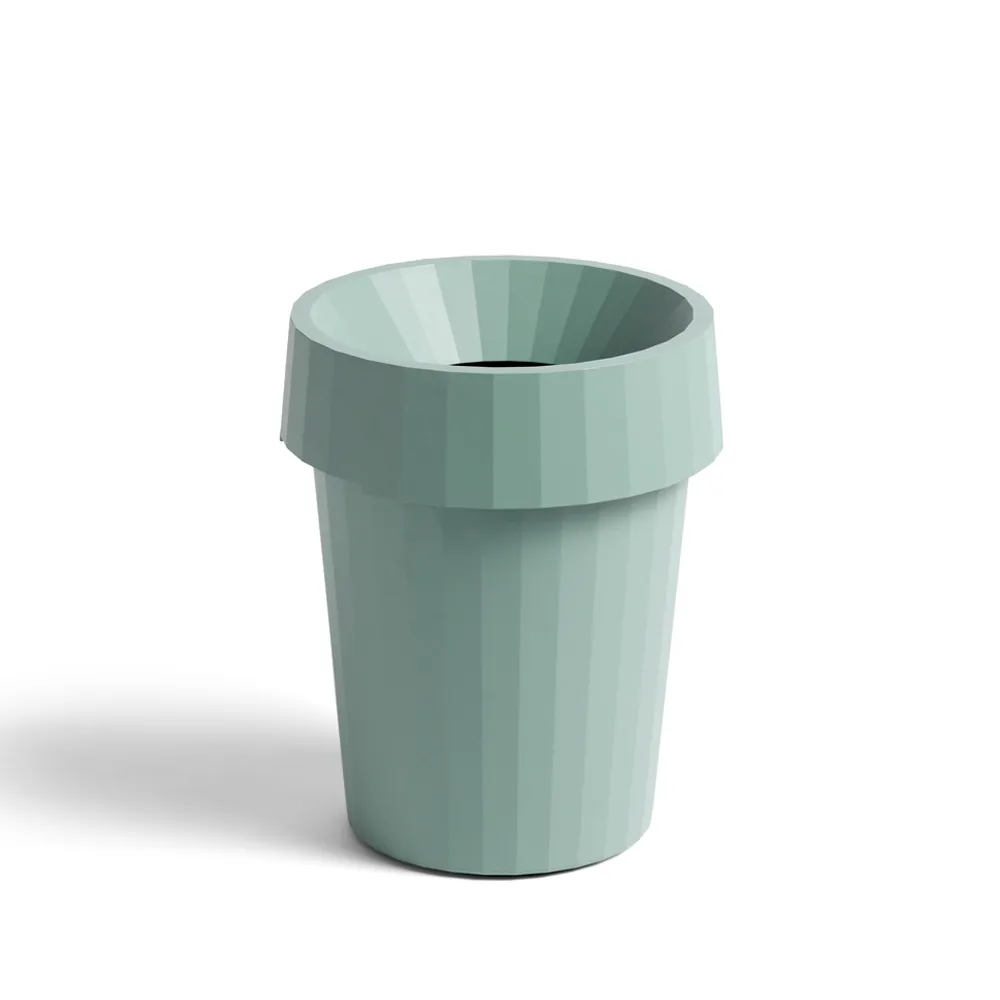 Shade waste bin, Dusty green, 14 l HAY