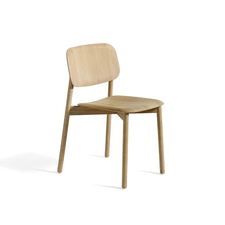 Soft Edge 60 chair - water-based lacquered oak - HAY