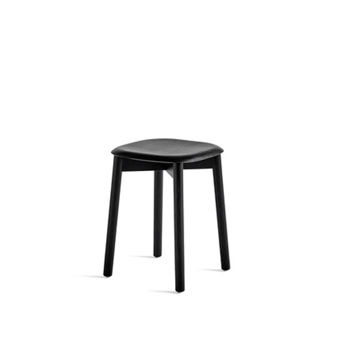 Soft Edge 72 stool - Black oak-black oak frame - HAY