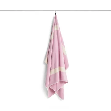 Stripe towel - Cool pink, 100x150 cm - HAY