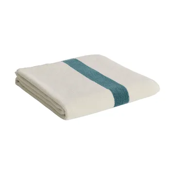 Stripe towel - Petrol blue, 70x140 cm - HAY