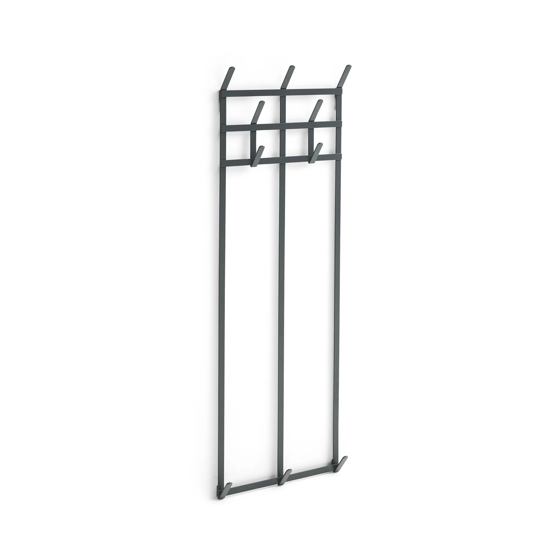 Tape coat hook, Large charcoal HAY