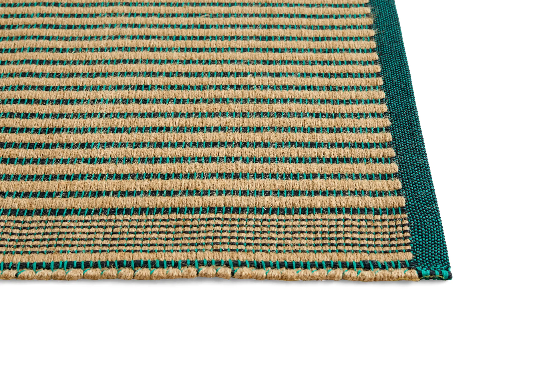 Tapis doormat 60x95 cm, Black-green HAY