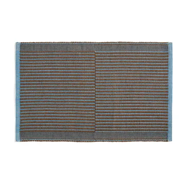 Tapis doormat 60x95 cm - Chestnut-blue - HAY