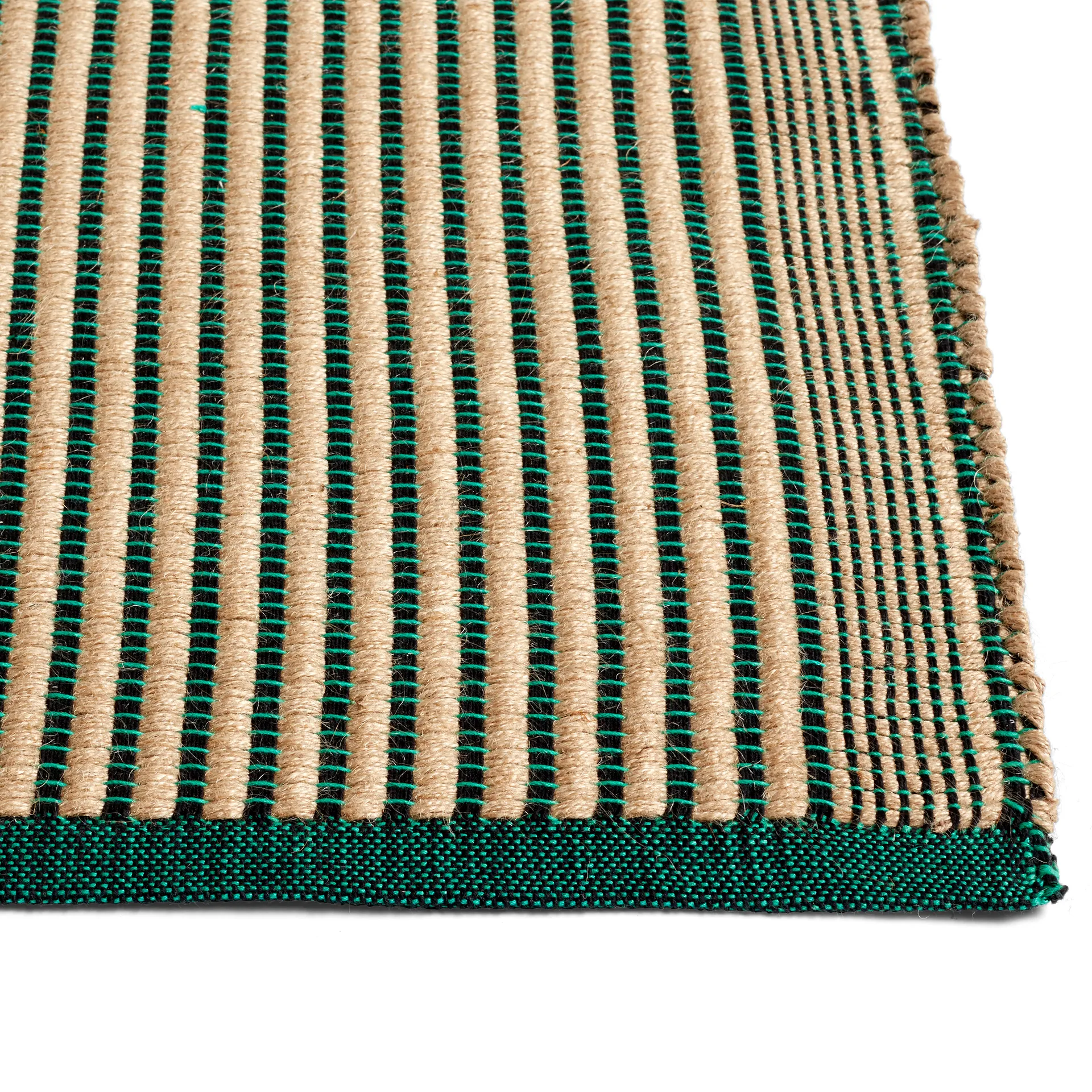 Tapis rug 140x200 cm, Black-green HAY
