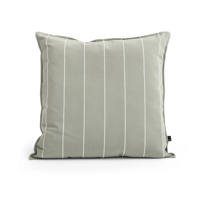Terrazza cushion - Grey narrow stripe, 60x60 cm - HAY
