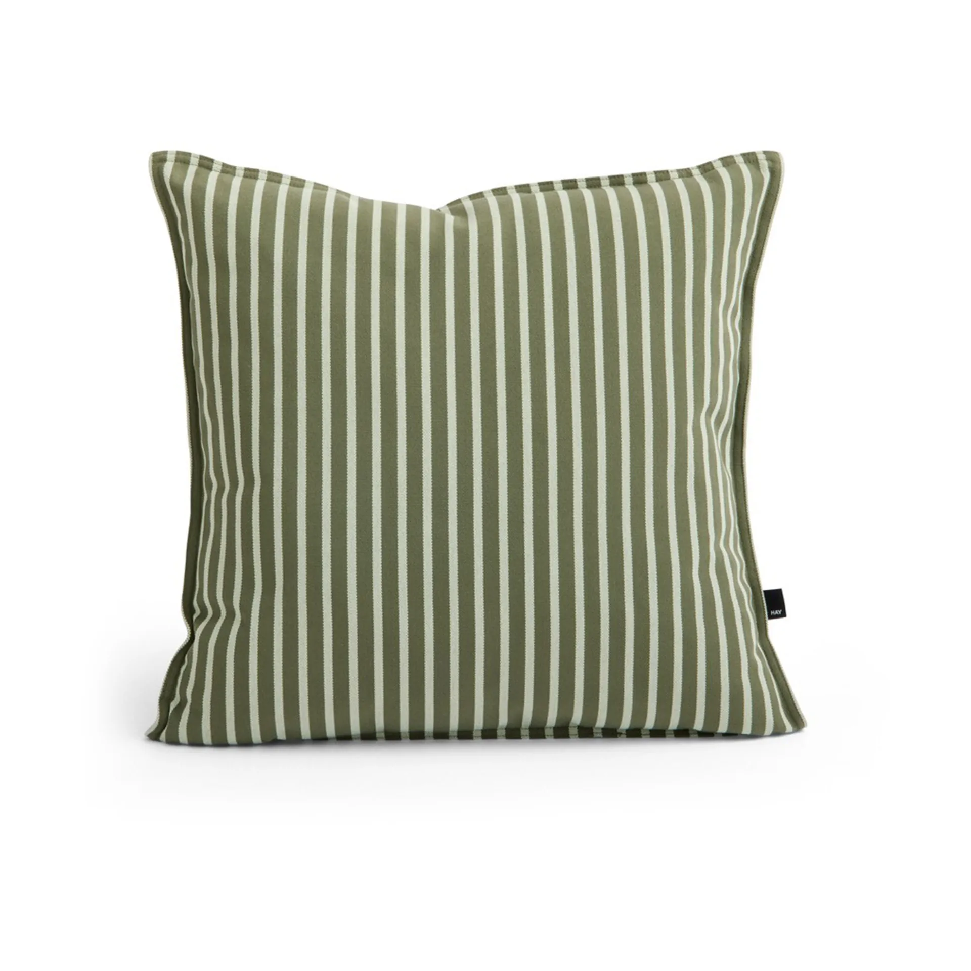 Terrazza cushion, Olive bold stripe, 50x50 cm HAY