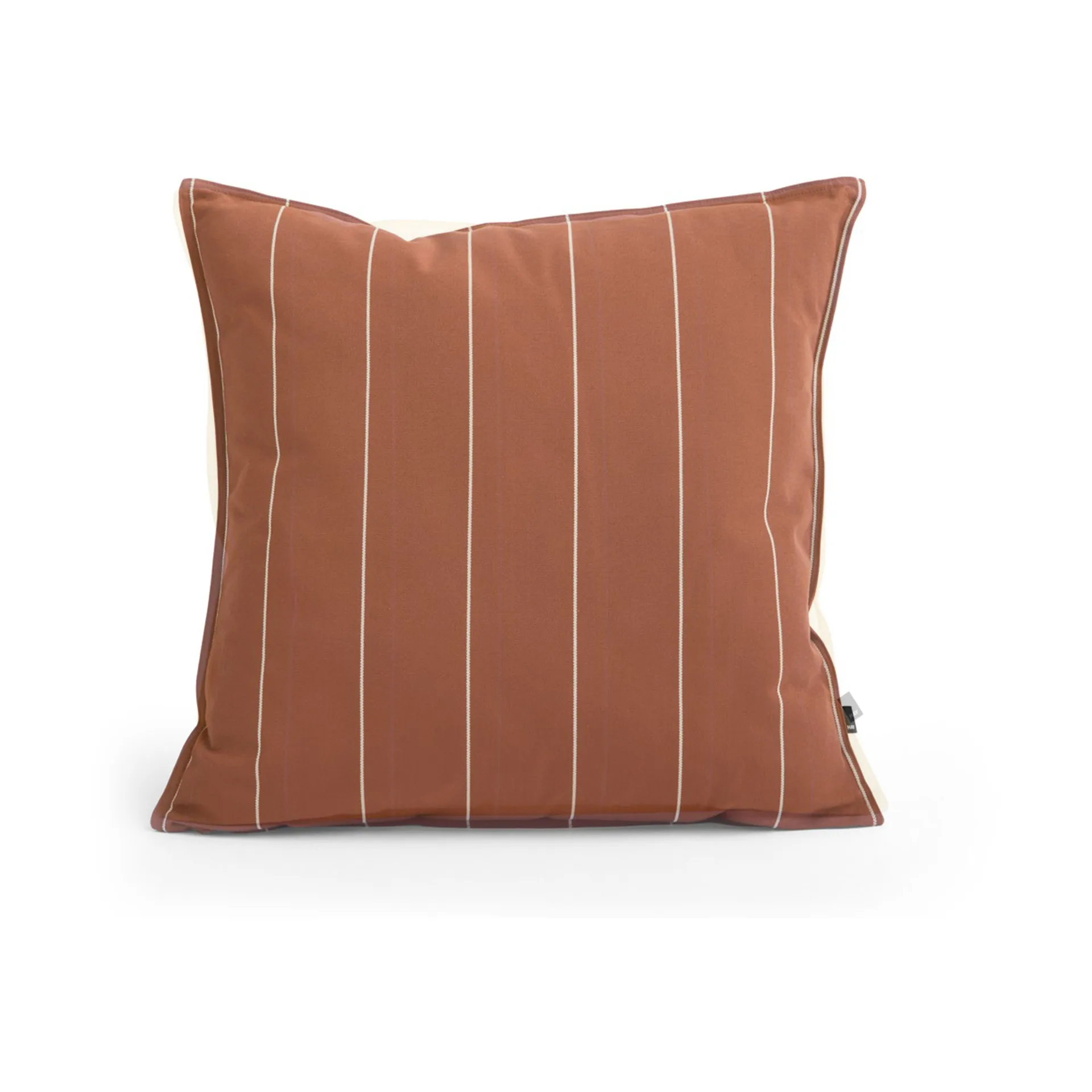 Terrazza cushion, Terracotta narrow stripe, 60x60 cm HAY
