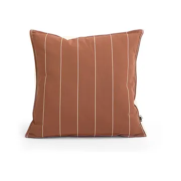 Terrazza cushion - Terracotta narrow stripe, 60x60 cm - HAY