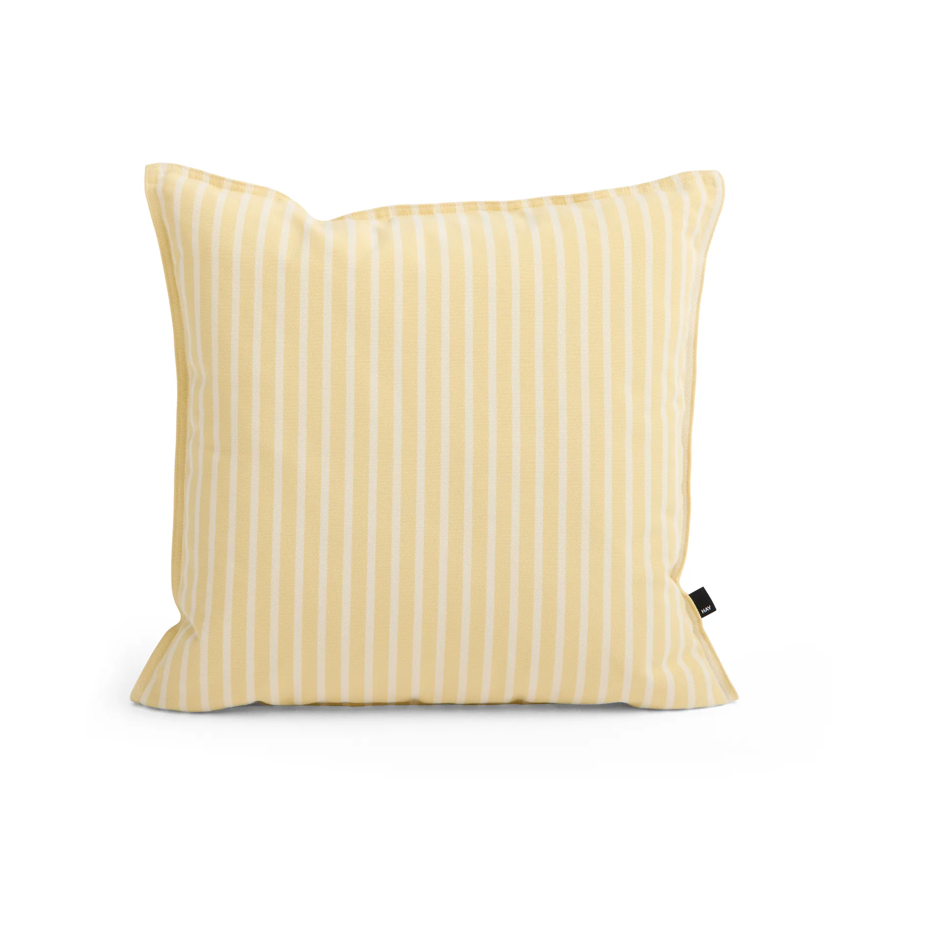 Terrazza cushion, Yellow bold stripe, 50x50 cm HAY