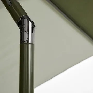 Terrazza Hexagon parasol - Green-dark green - HAY