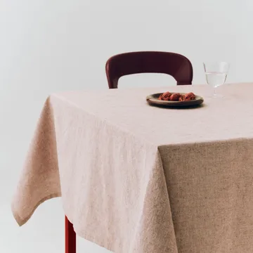 Terrazza tablecloth - Soft burgundy, 230x150 cm - HAY