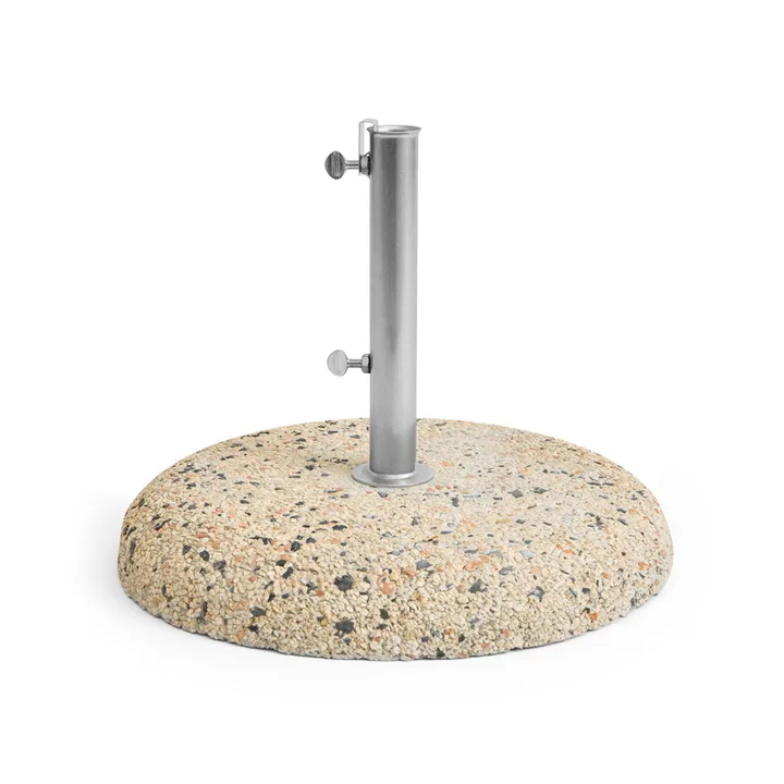 Terrazza umbrella base - Concrete stone, 35 kg - HAY