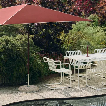 Terrazza umbrella base - Concrete stone, 35 kg - HAY