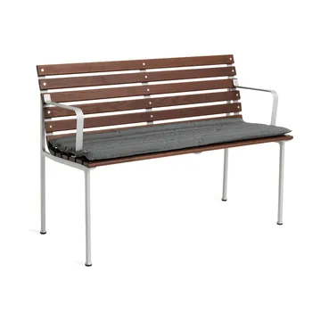 Traverse Quilted Bench 114/Dining Bench seat cushion - Black pepper - HAY