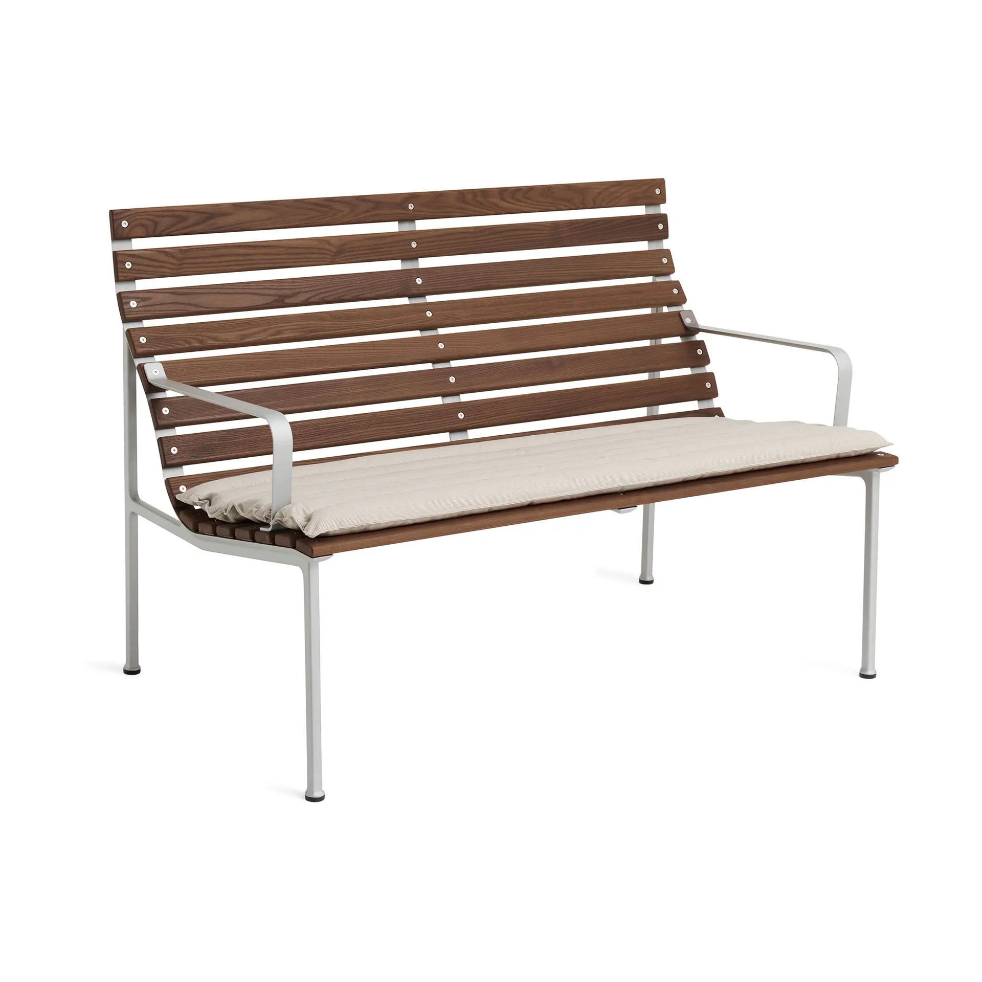 Traverse Quilted Lounge Bench cushion, Beige sand HAY