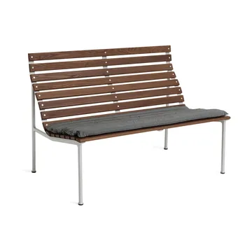 Traverse Quilted Lounge Bench cushion - Black pepper - HAY