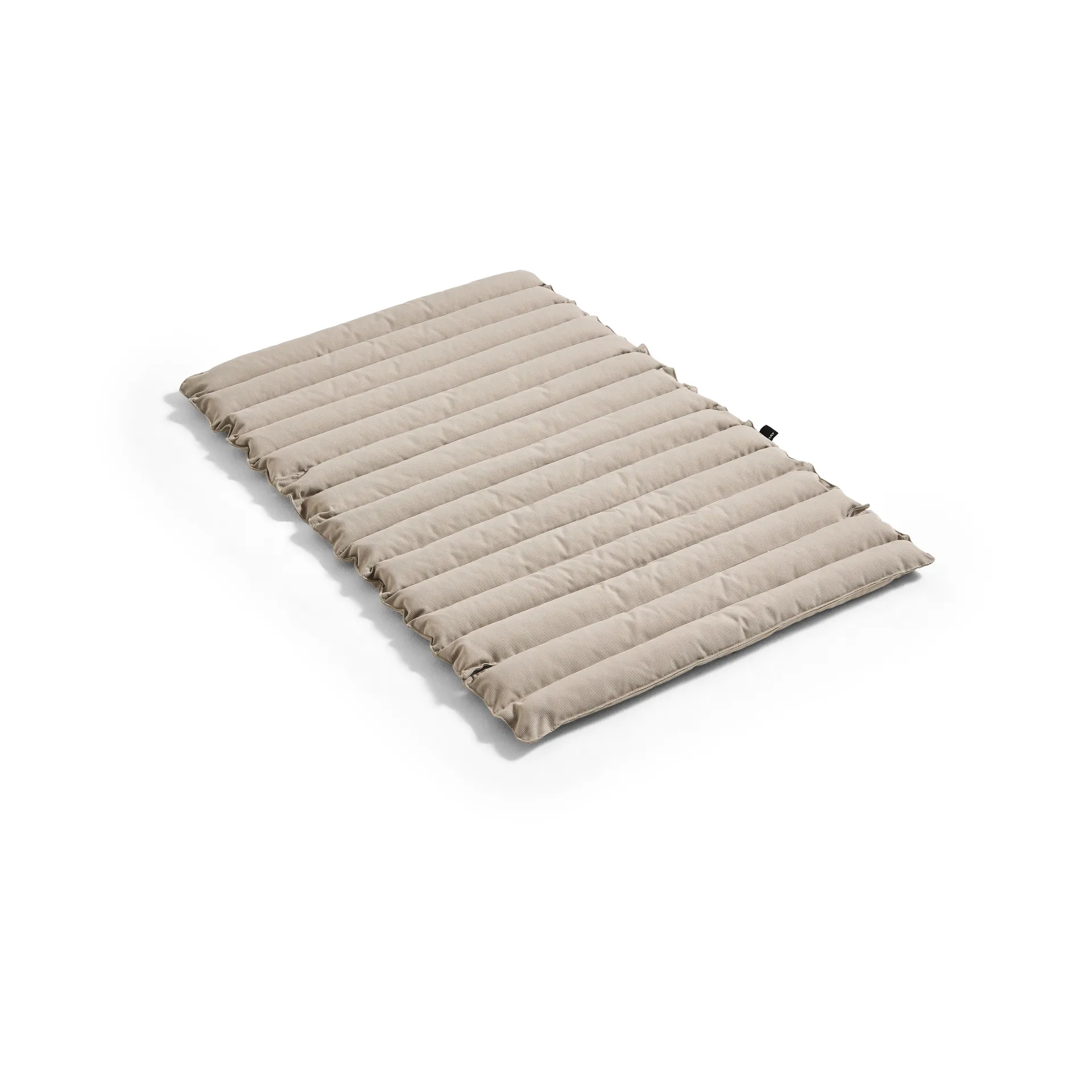 Traverse Quilted Lounge Chair/Armchair back and seat cushion, Beige sand HAY